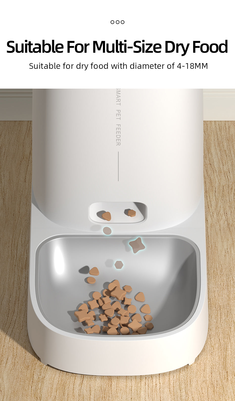 4L Automatic Pet Food Dispenser