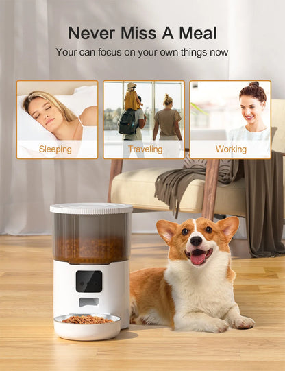 4L Smart Automatic Pet Feeder