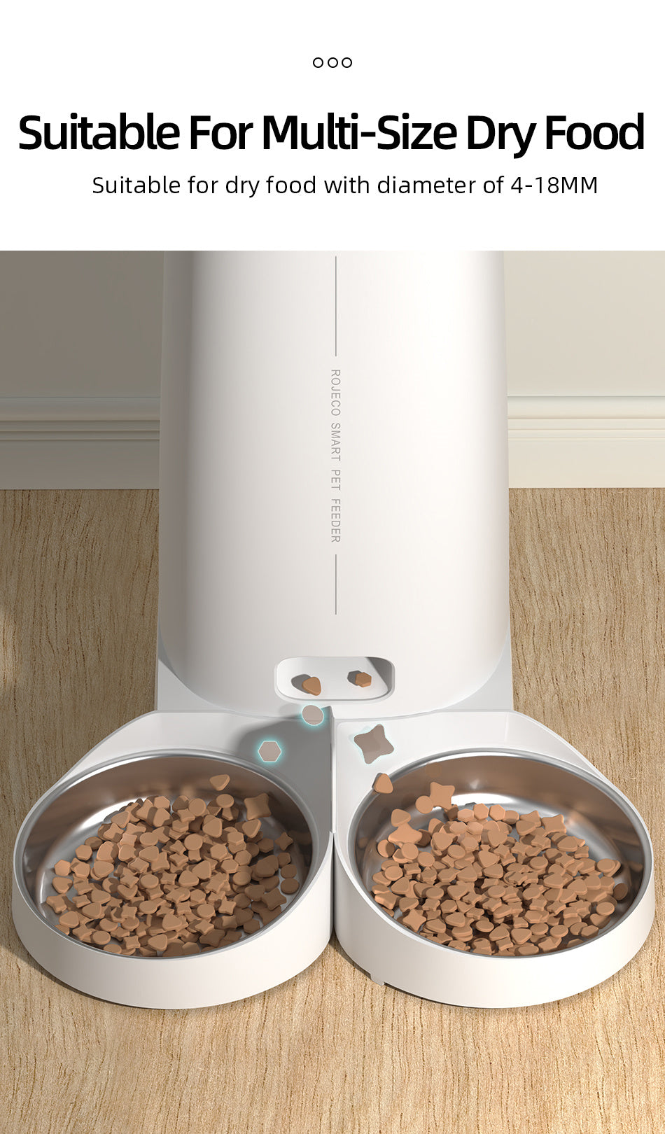 4L Automatic Pet Food Dispenser