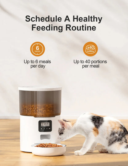 4L Smart Automatic Pet Feeder