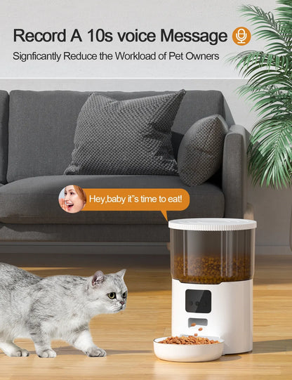 4L Smart Automatic Pet Feeder