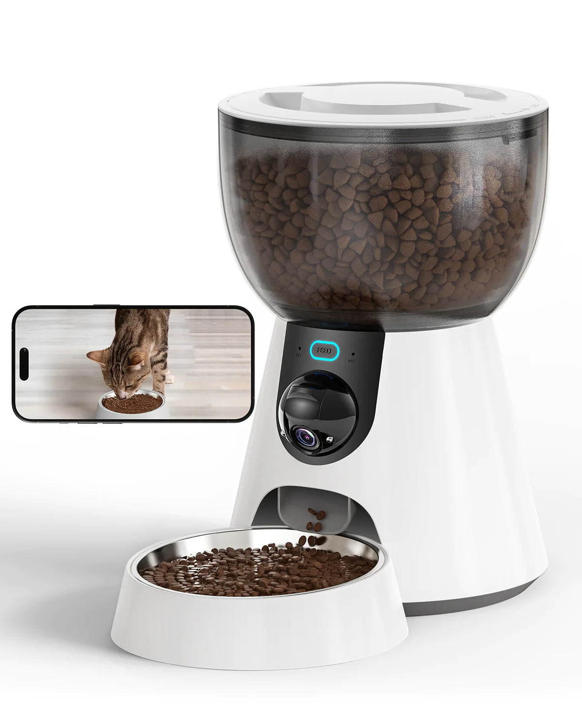 4L Automatic Pet Feeder With Camera OR non camera version